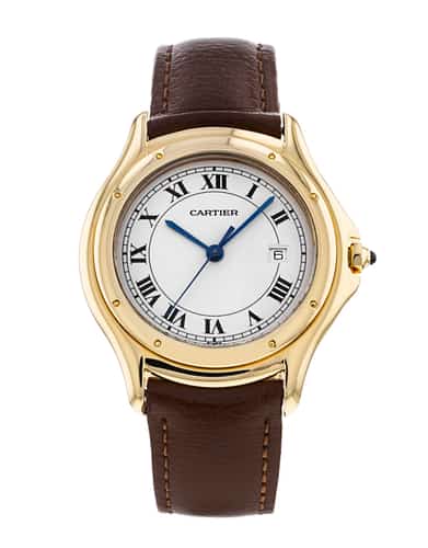 Pre Owned Cartier Cougar W3500453 Watch Watchfinder Co